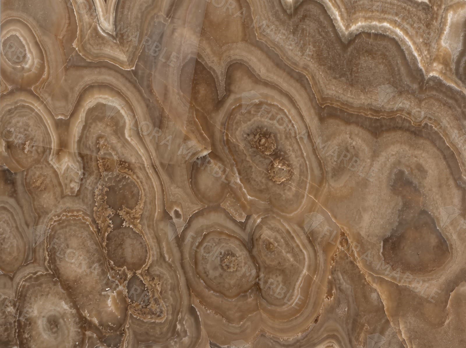 Cloudy Brown Onyx