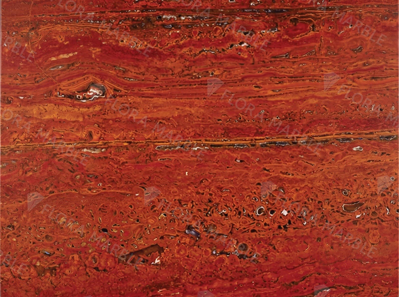 Red Travertino