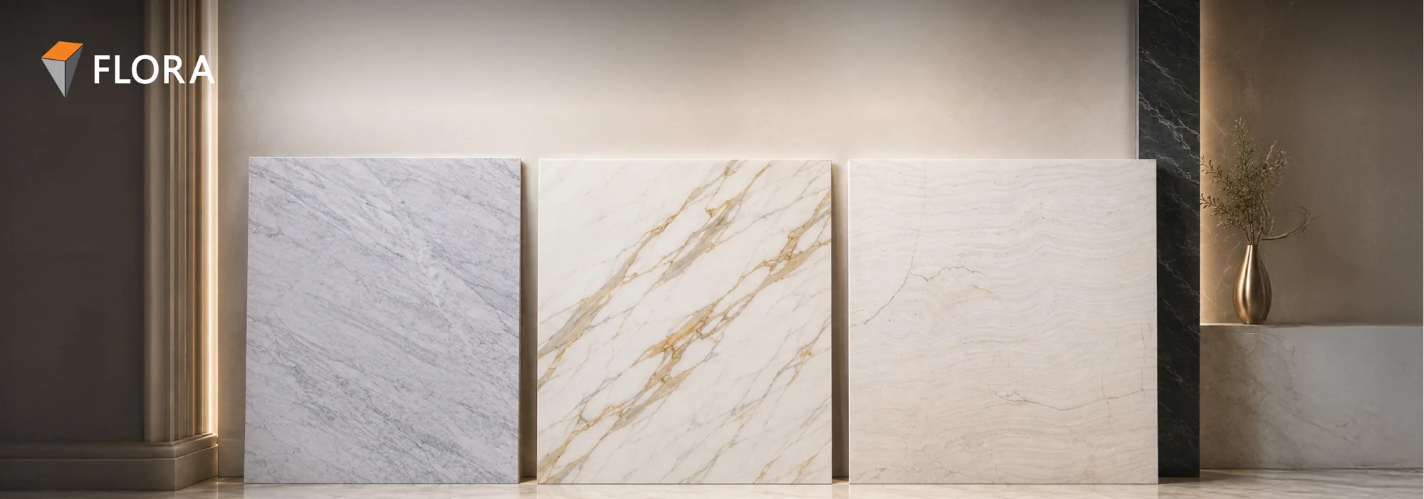 Top 3 Best Italian Marble Varieties: Carrara, Calacatta and Corchia Compared